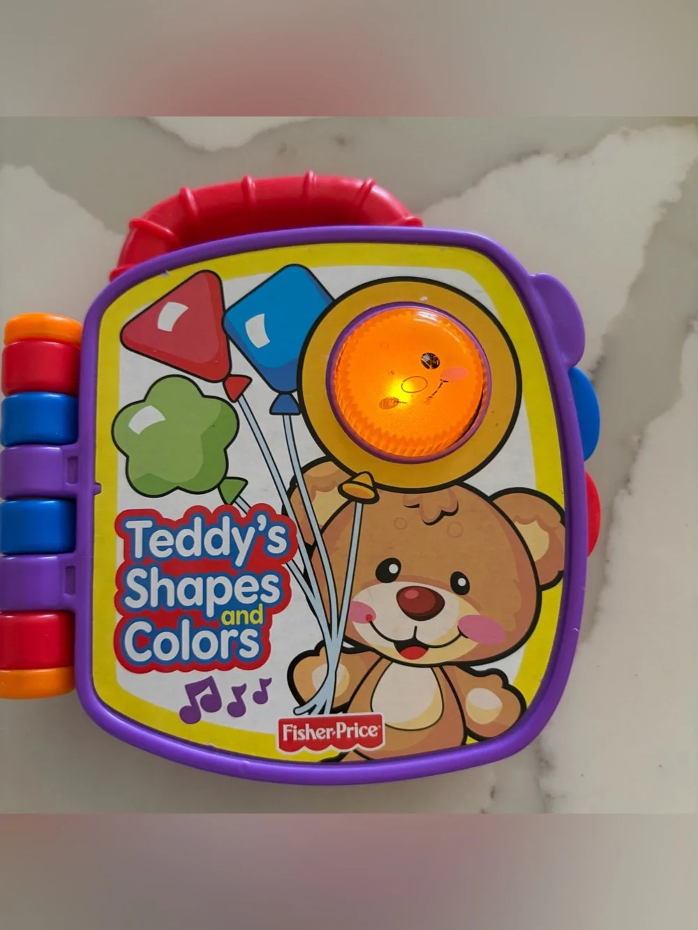 Fisher-Price Teddy's Shapes and Colors Baby Learning Toy